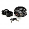 Велосипедный замок 2К 8х1500 мм